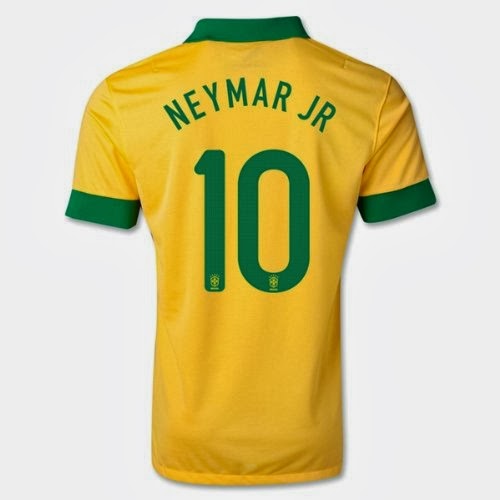 neymar brazil jersey number