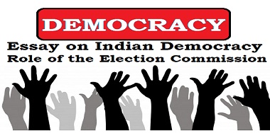 Proposal Essay Topics Examples Essay On Indian Democracy Role Of The Election Commission How To Write Essay Papers also How To Write A Research Essay Thesis Essay On Indian Democracy Role Of The Election Commission Wikiessays High School Experience Essay