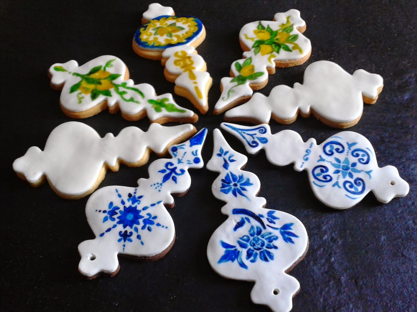 biscotti decorati per natale