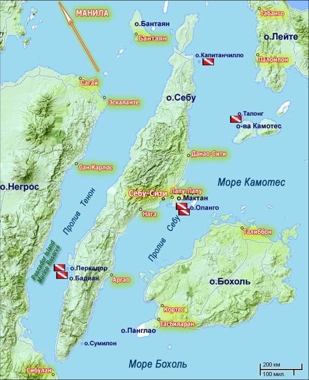 Где находится манила на карте - блог RybolovMaster.ru