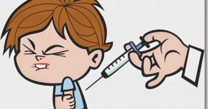 Прививка рисунок для детей