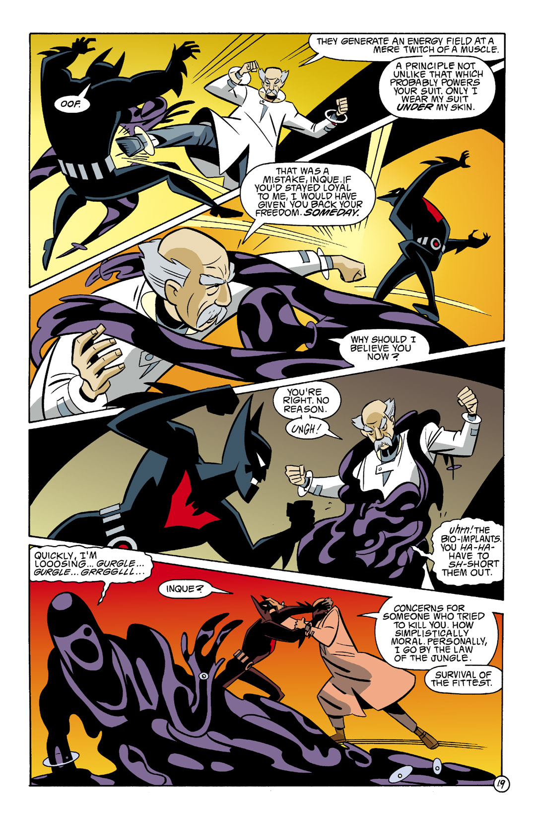 Read online Batman Beyond [I] comic -  Issue #6 - 20