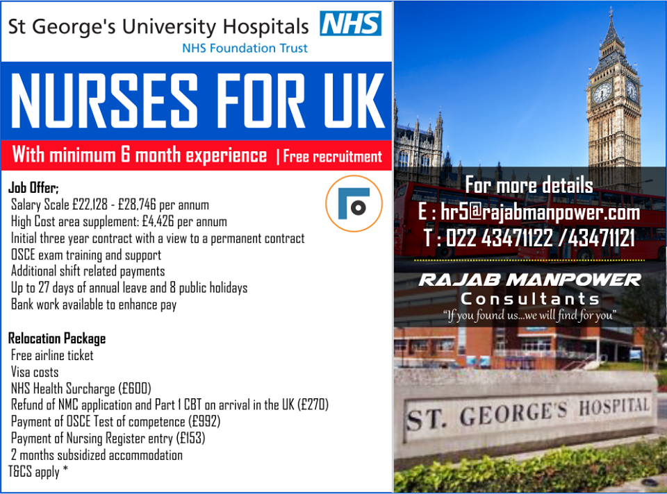 NHS Foundation trust UK Jobs free recruitment Gulf Jobs for Malayalees