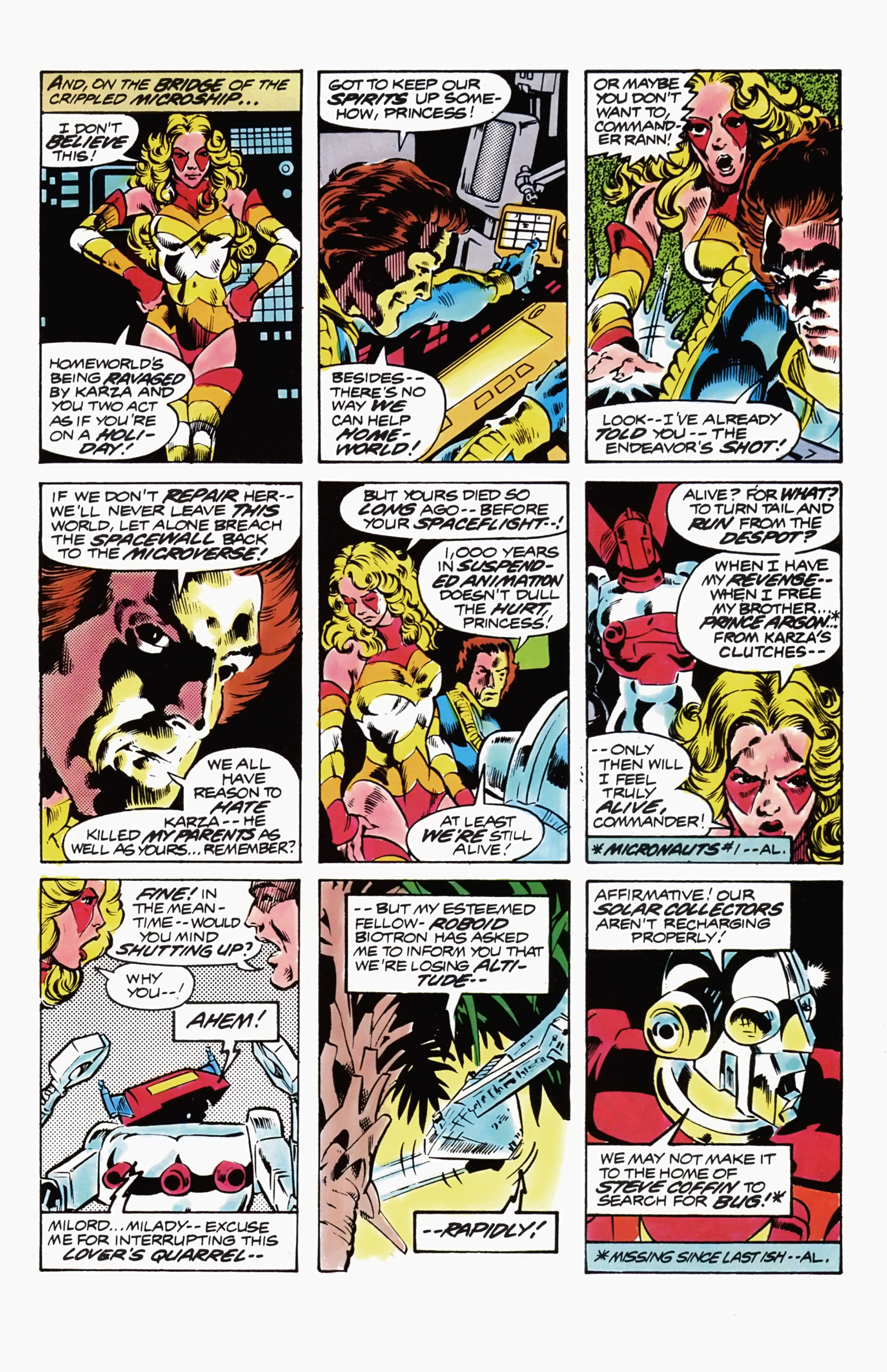 Read online Micronauts (1979) comic -  Issue #4 - 8