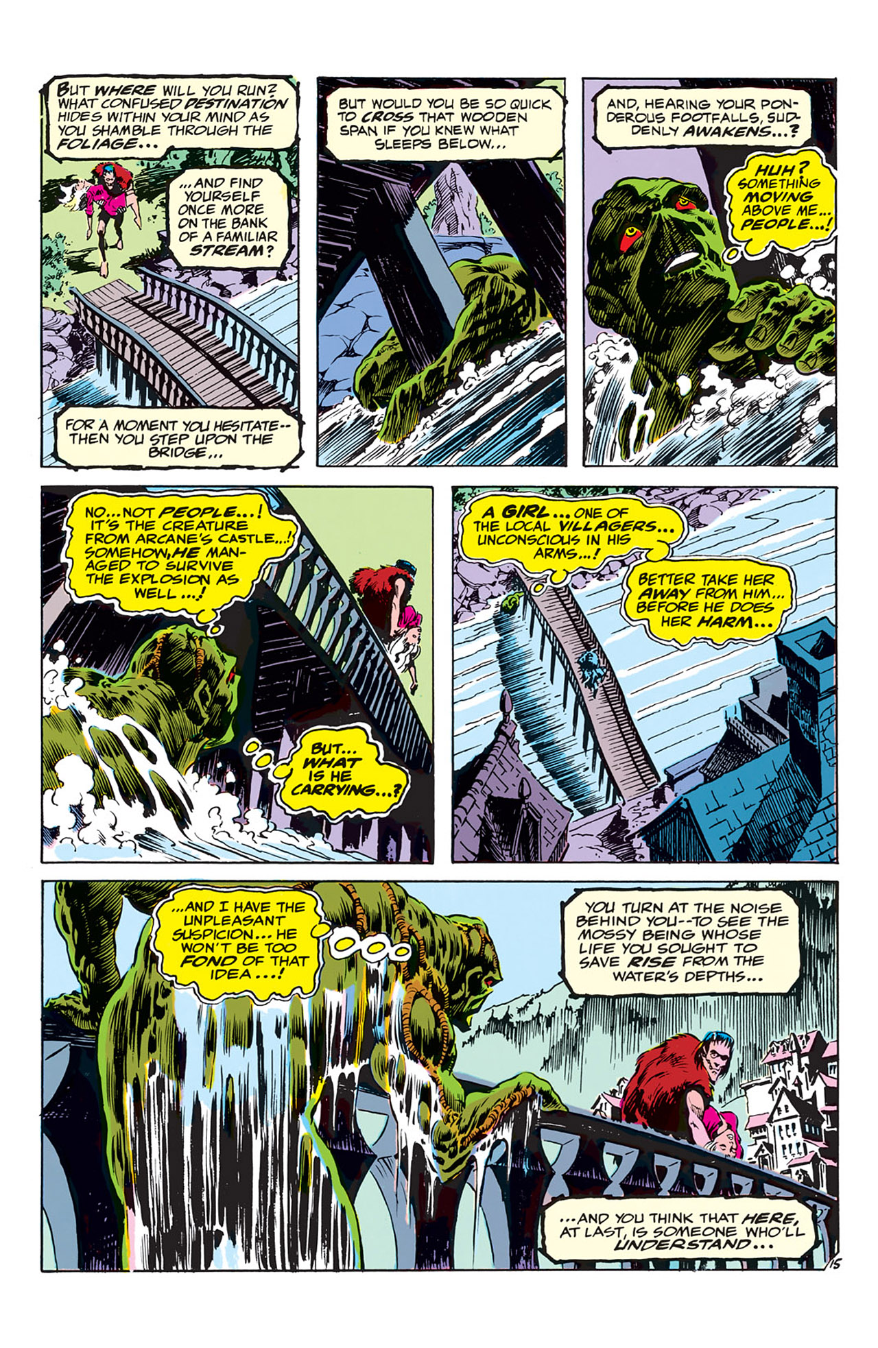 Read online Swamp Thing (1972) comic -  Issue #3 - 16