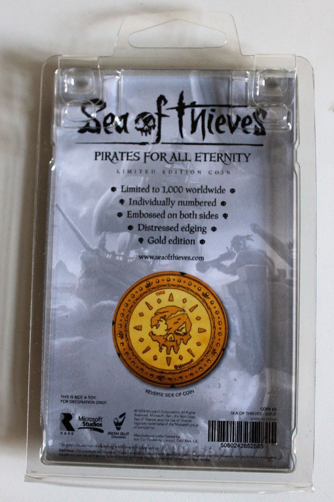 gold bullion fallout 76 on Sea Of Thieves Pirate For All Eternity Coin Geek Gear February 2019