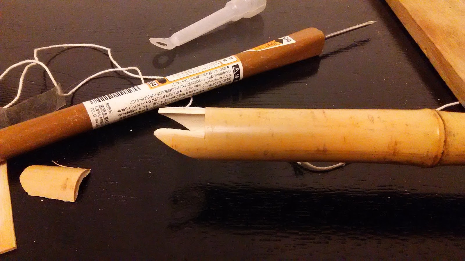 Homemade Instruments Blog I make a hole in a bamboo Homemade Bamboo