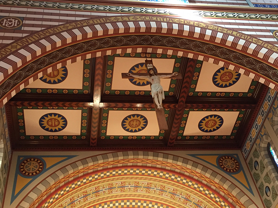 The Rad Trad The Painted Church of Lindsay, Texas