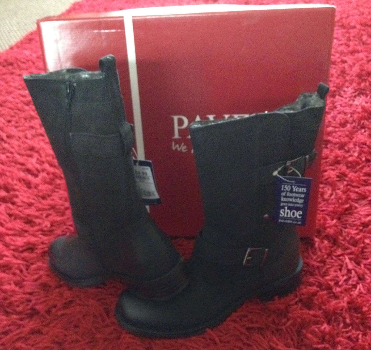 pavers wide calf boots