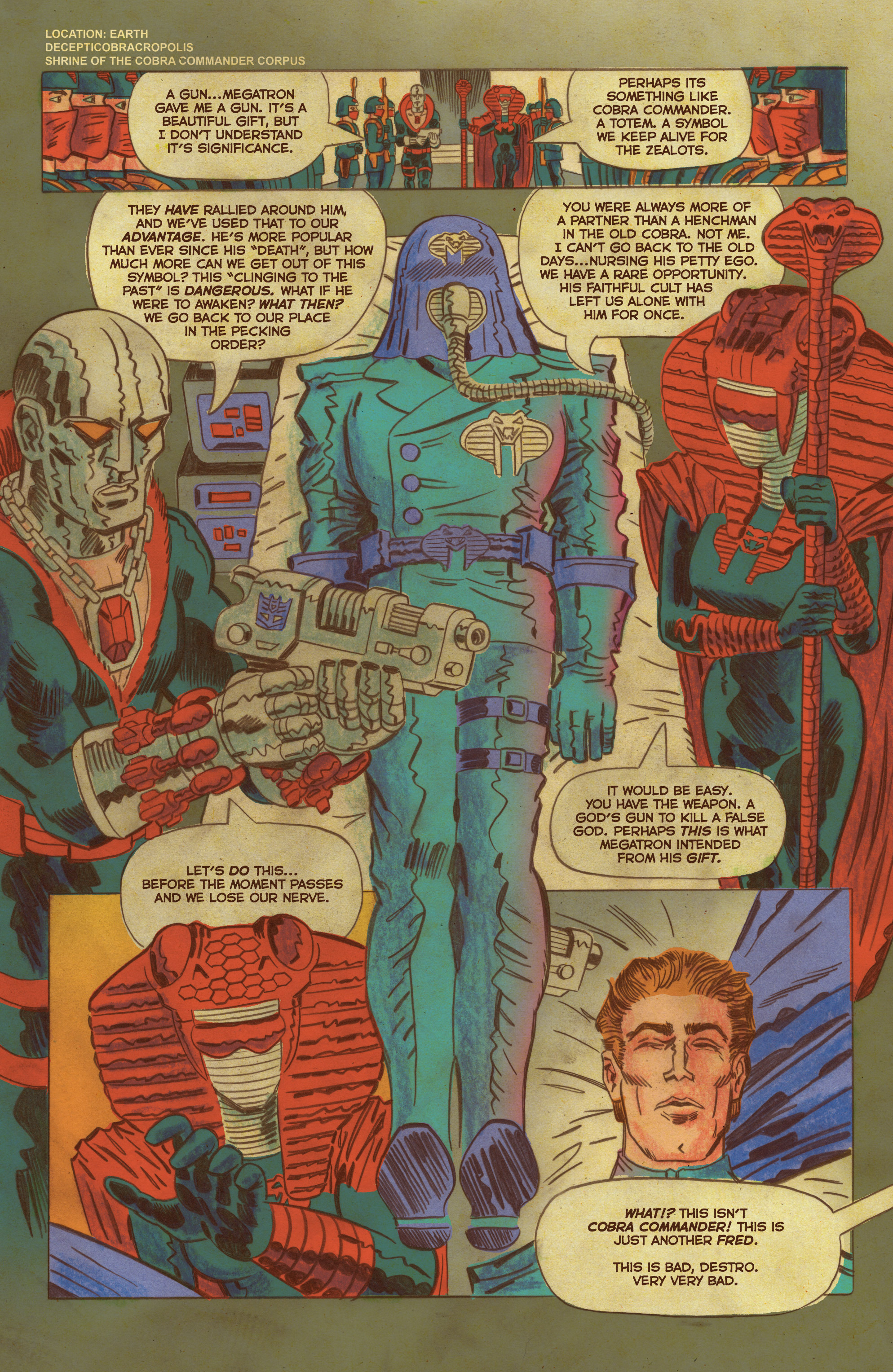 Read online The Transformers vs. G.I. Joe comic -  Issue #5 - 13