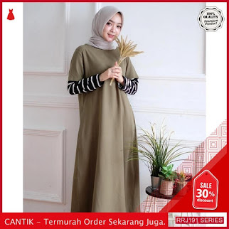 Jual RRJ191D124 Dress Monel Maxy Wanita Sk Terbaru Trendy BMGShop