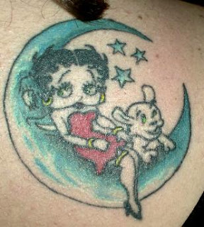 Betty Boop Tattoo Design Photo Gallery - Betty Boop Tattoo Ideas