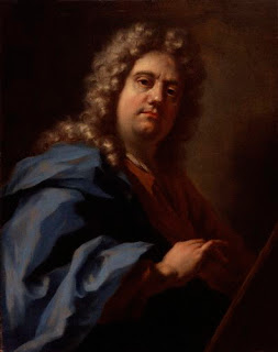 Giovanni Antonio Pellegrini's self-portrait,  painted in about 1717