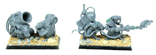 Skaven Poison Wind Mortar and Warpfire Thrower