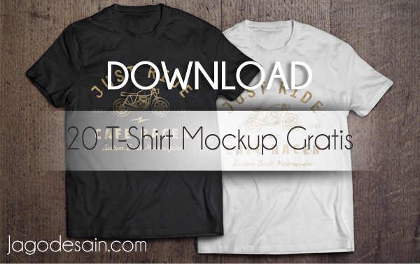 Download Download 20 T-Shirt Mockup Gratis | Jago Desain