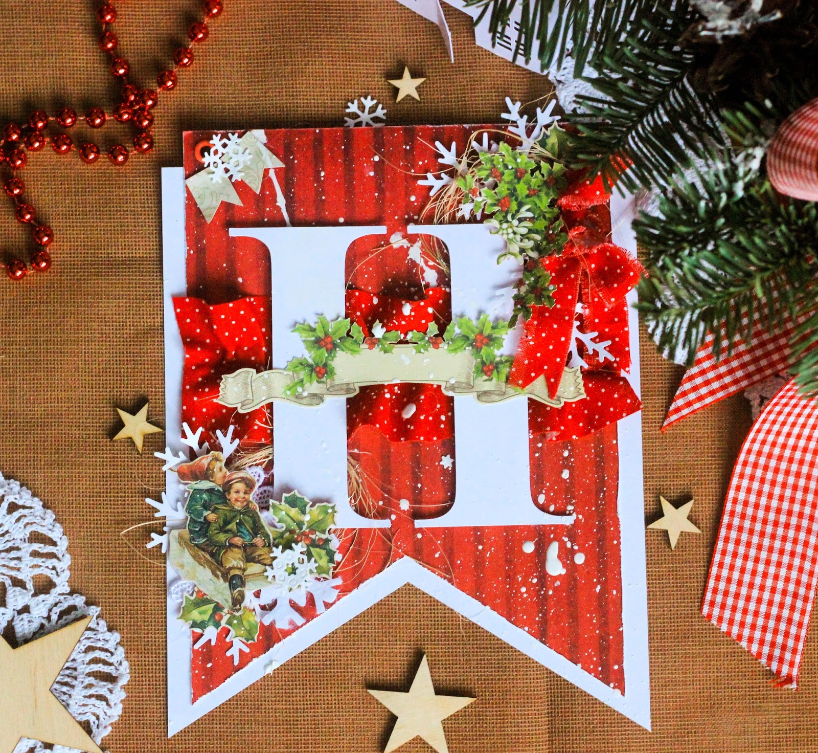 Гирлянда на 9 мая своими руками