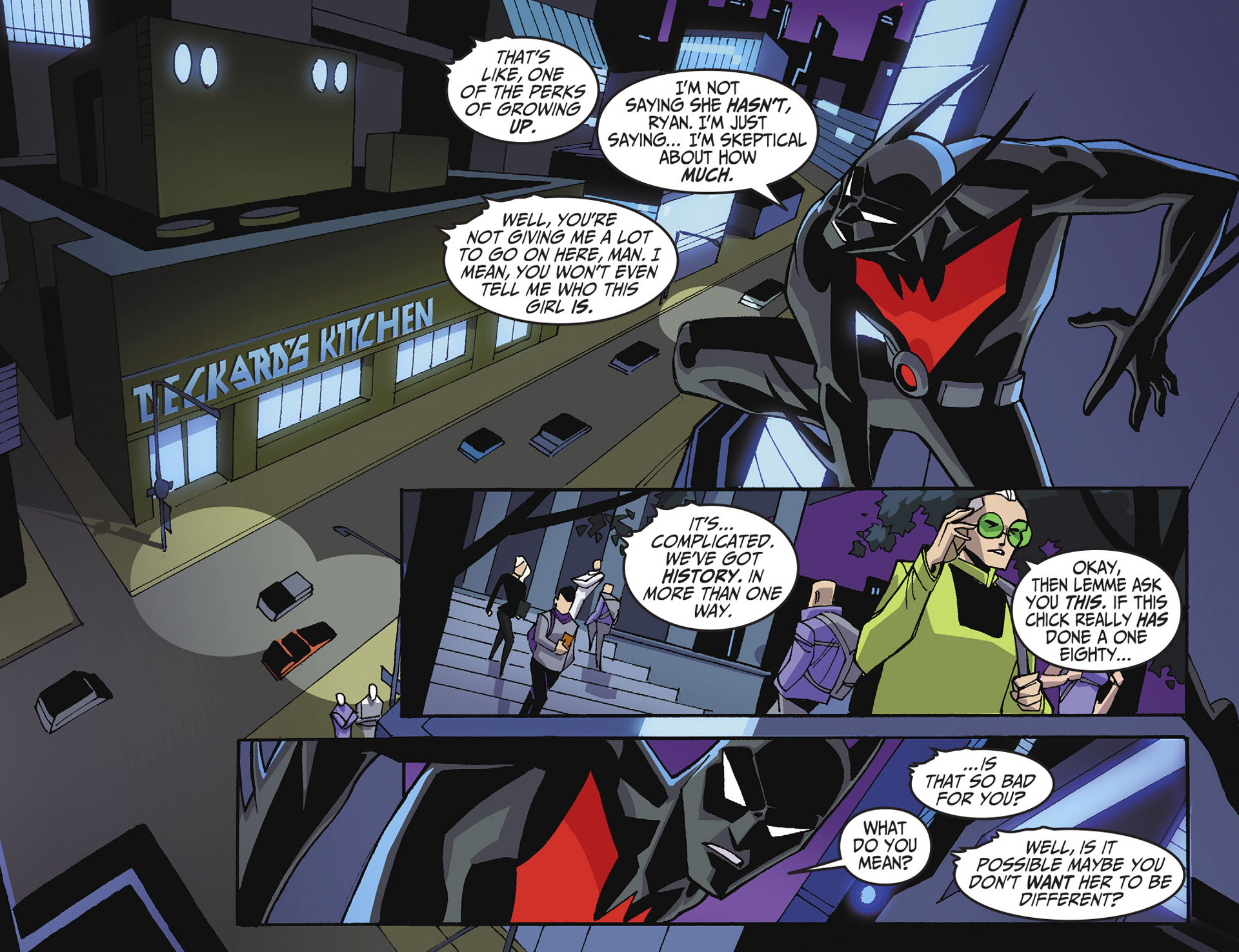 Read online Batman Beyond 2.0 comic -  Issue #10 - 11
