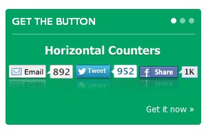 social sharing buttons with counter