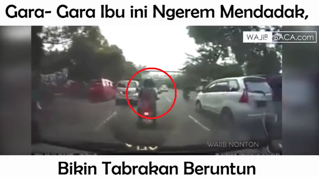 Kecelakaan Beruntun Gara-Gara 