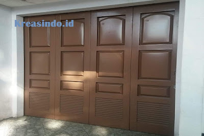 Pintu Garasi Lipat atau Dorong Tikung siap menerima pesanan seluruh Jakarta