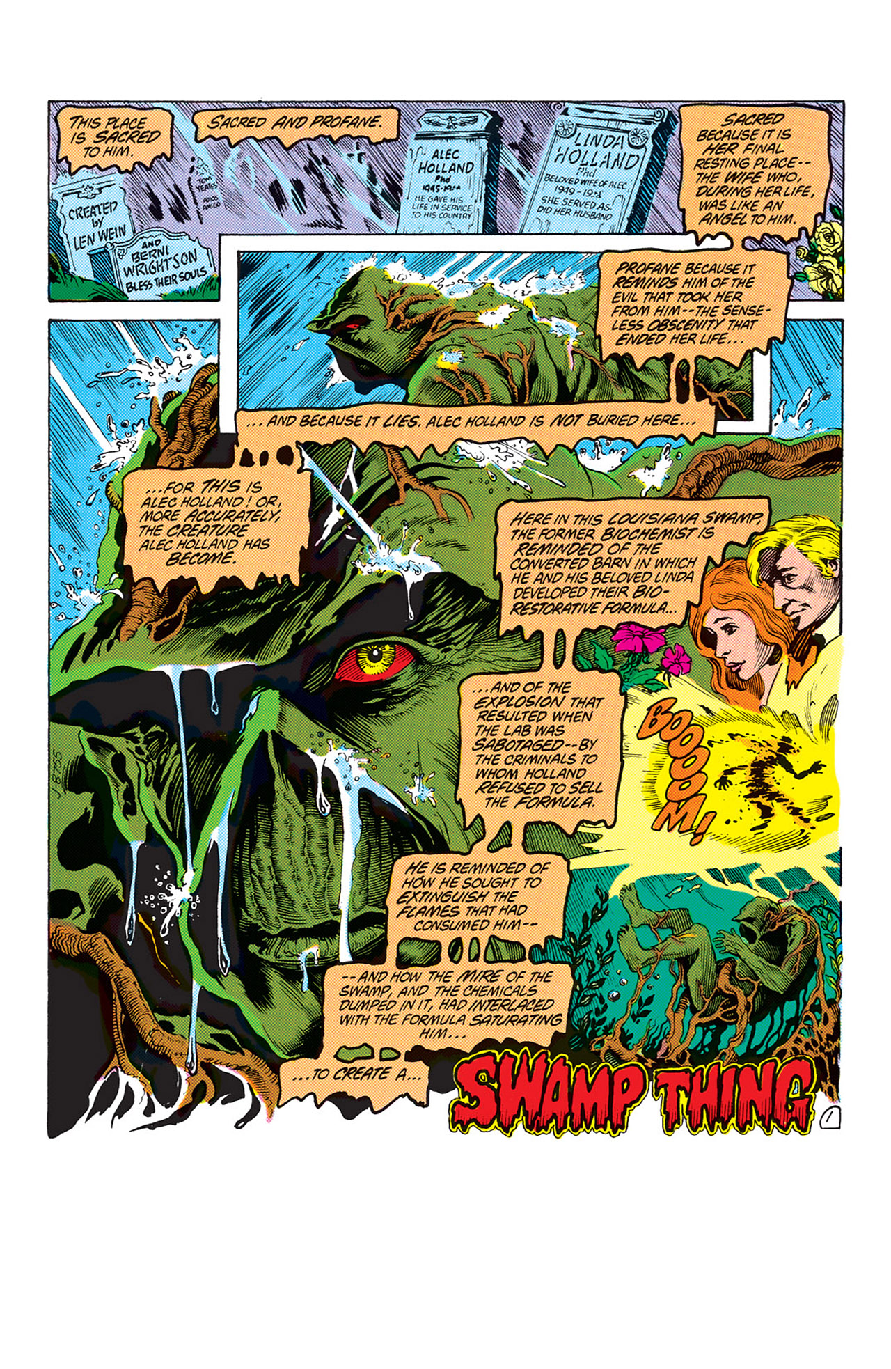 Read online Swamp Thing (1982) comic -  Issue #16 - 2
