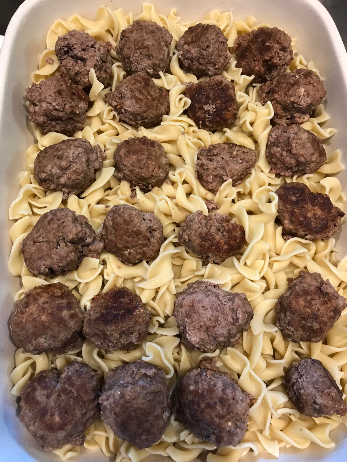 MOM’S MUSHROOM MEATBALL CASSEROLE Chasing Saturdays