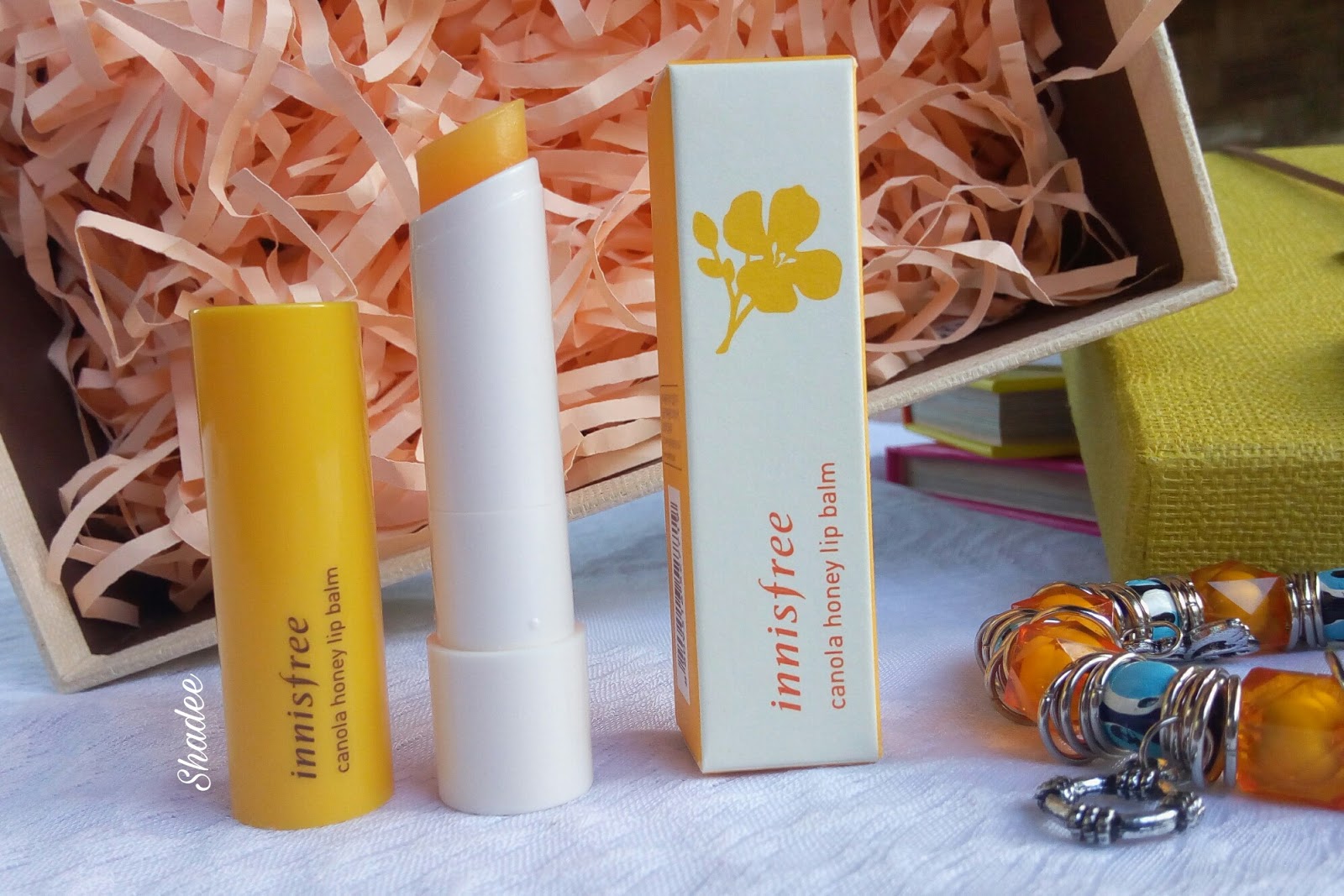 Shad Beauty & Lifestyle Blogger Innisfree Canola Honey Lip Balm Review