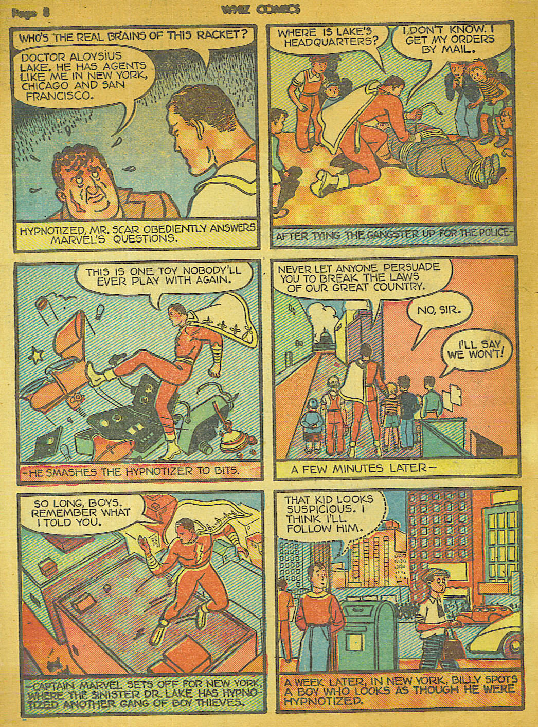 WHIZ Comics issue 5 - Page 10