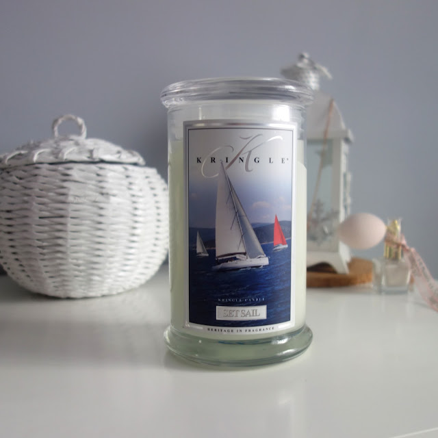Kringle Candle Set Sail zapach świeżości Uroda Według Blondynki
