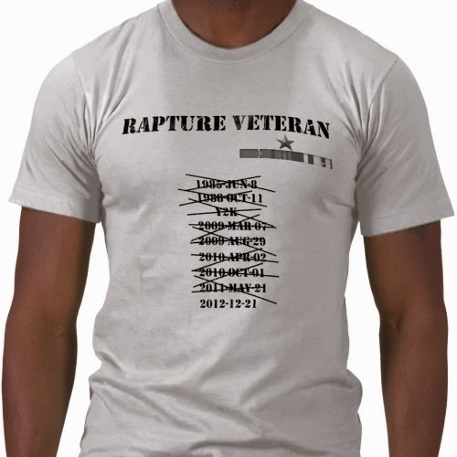 Funny christian rapture veteran t-shirt joke picture