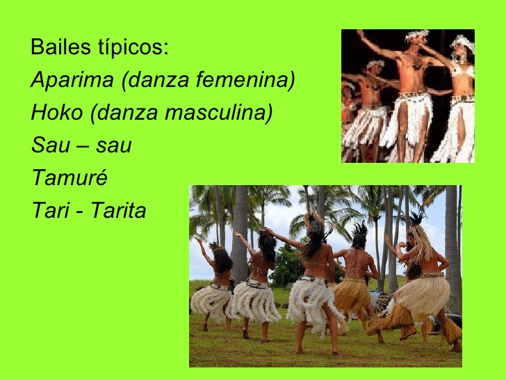 Bailes tipicos de la Isla de Pascua