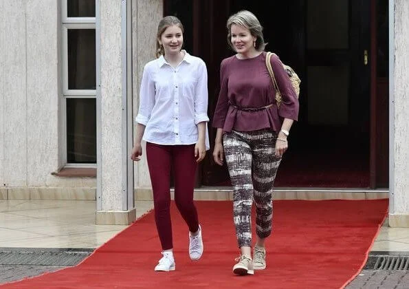 Queen Mathilde and Crown Princess Elisabeth visited Kalobeyei Primary School at Kakuma Refugee Camp