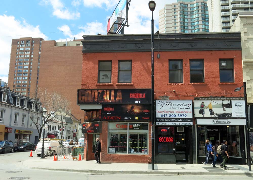 Toronto Grand Prix Tourist A Toronto Blog Godzilla wreaks havoc in 