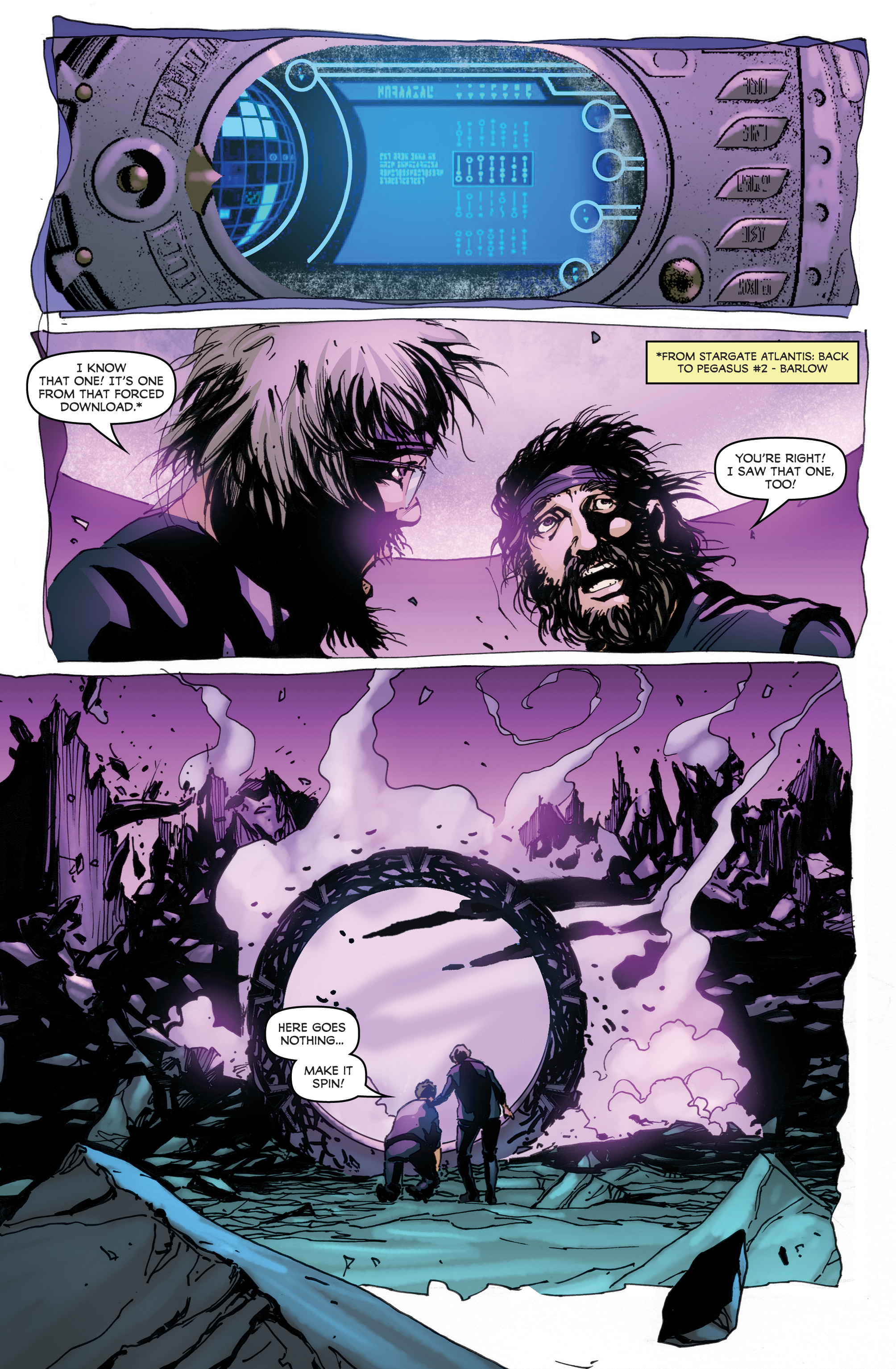 Read online Stargate Universe comic -  Issue #4 - 26