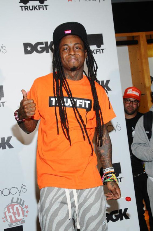 Pictures : Lil Wayne Launches TRUKFIT Clothing Line In Macy’s ~ BEAVER