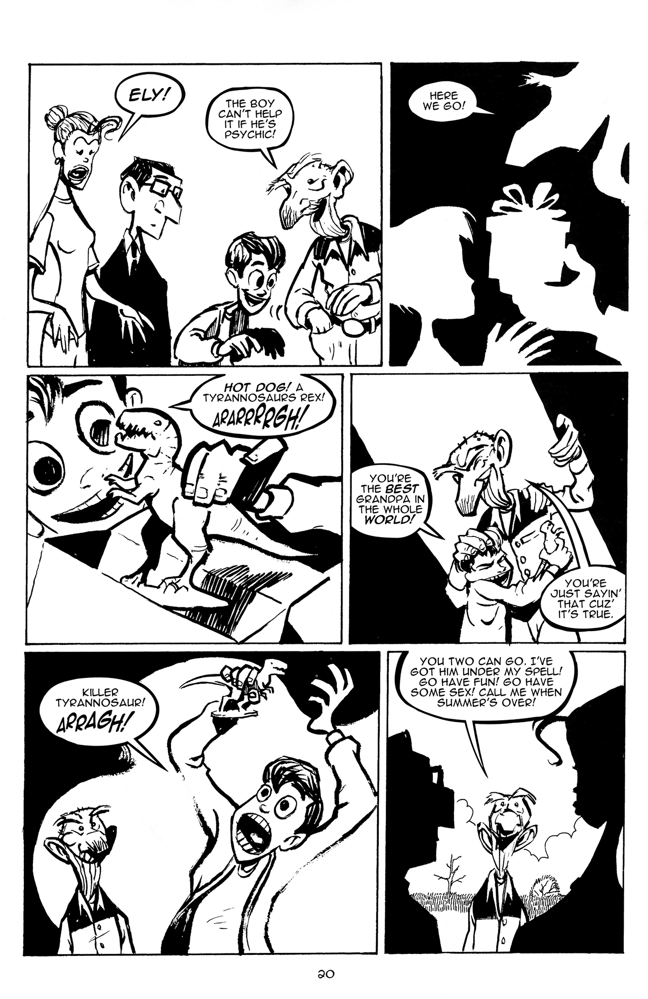 Read online Tommysaurus Rex comic -  Issue # TPB - 21