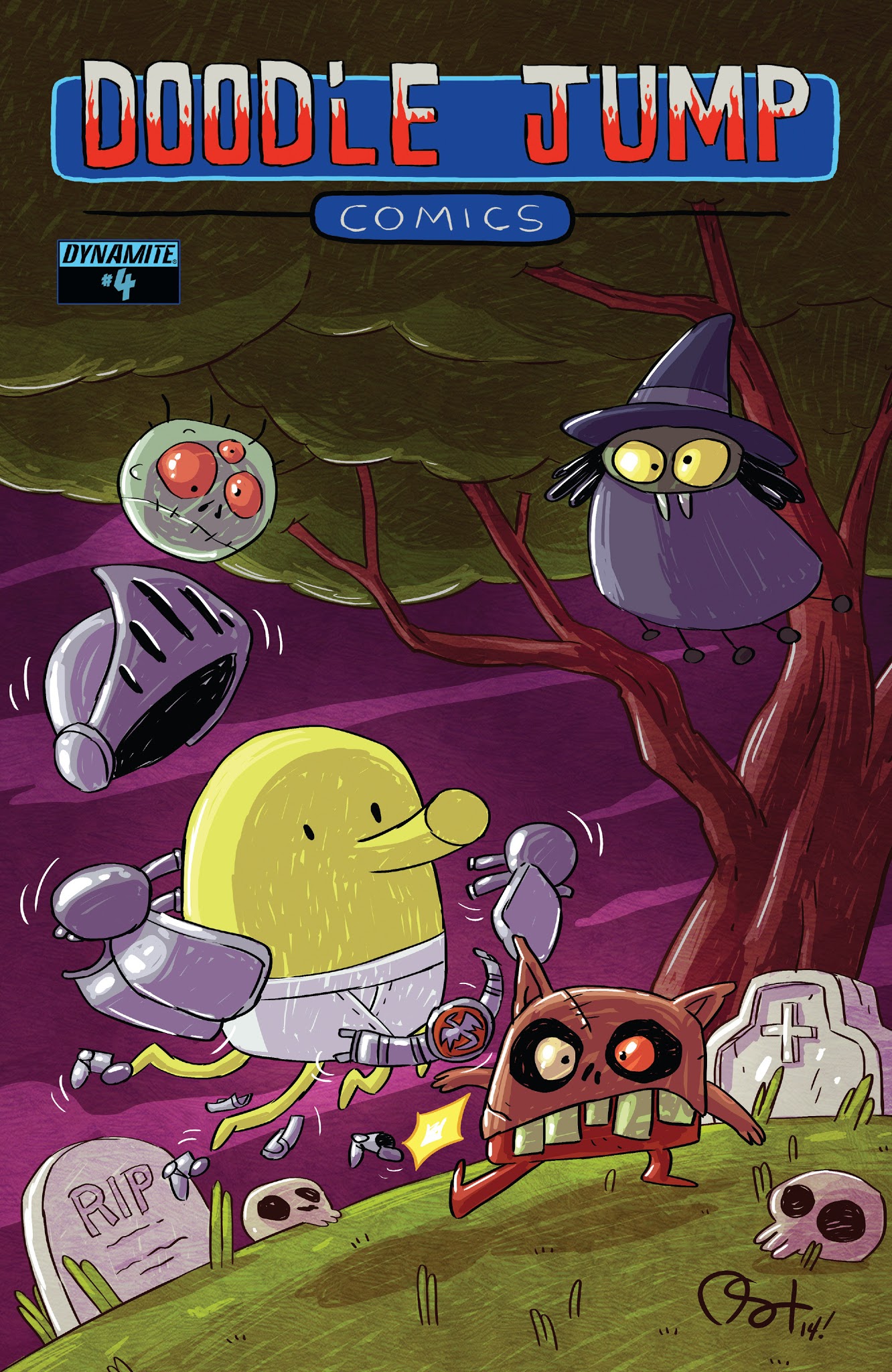 Read online Doodle Jump Comics comic -  Issue #4 - 2