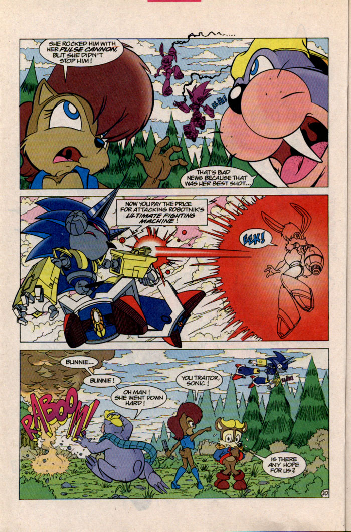 Read online Sonic The Hedgehog comic -  Issue #39 - 23