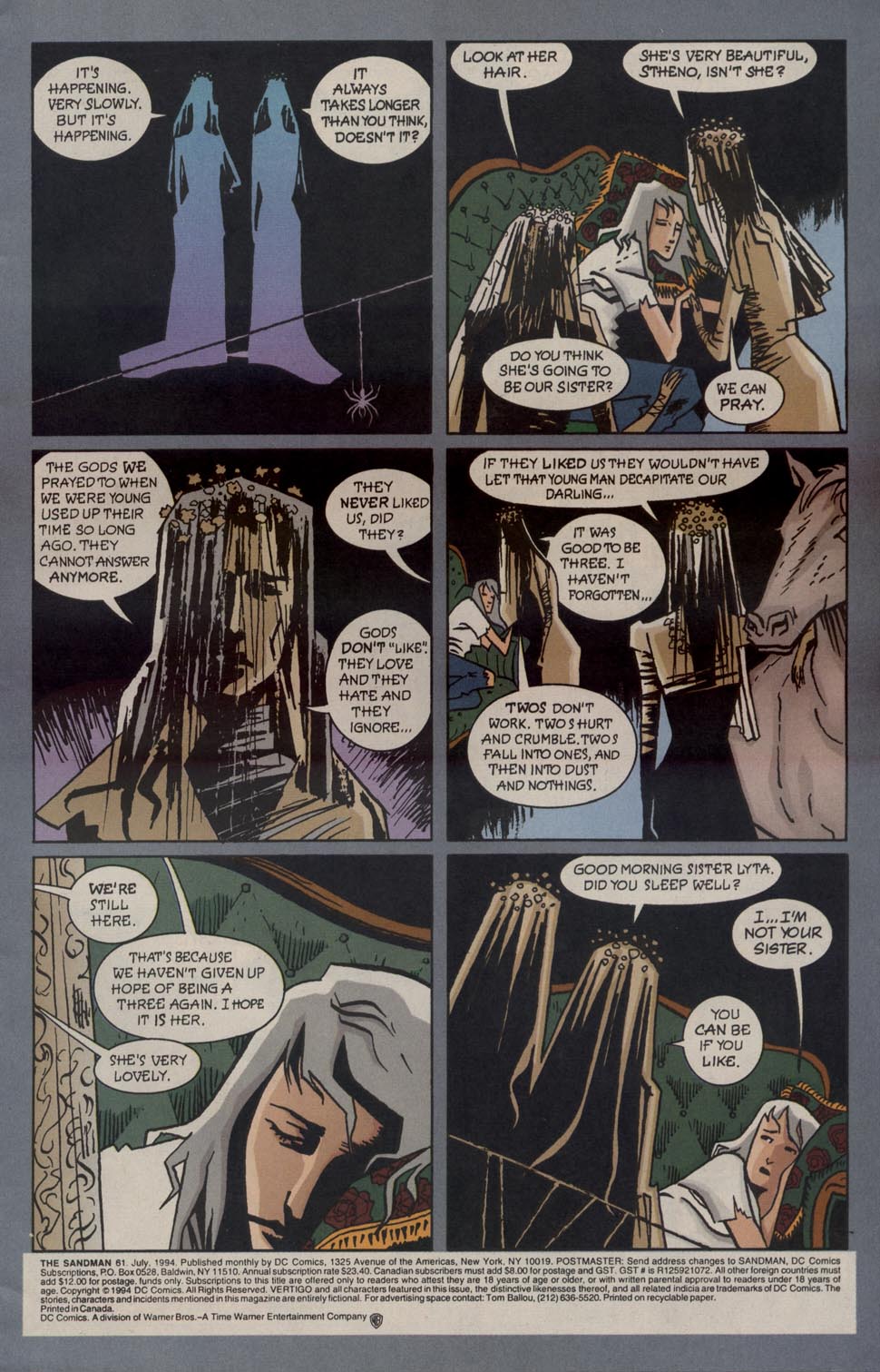 Read online The Sandman (1989) comic -  Issue #61 - 2