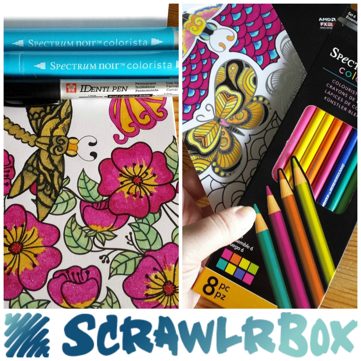 Reviews, Chews & HowTos Scrawlrbox Art Supplies Subscription Box