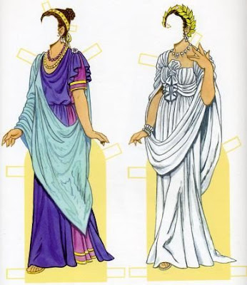 BEING CLEOPATRA: Cleopatra Paper Dolls