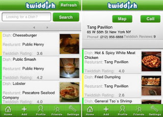 twiddish is a mobile social network for restaurant diners