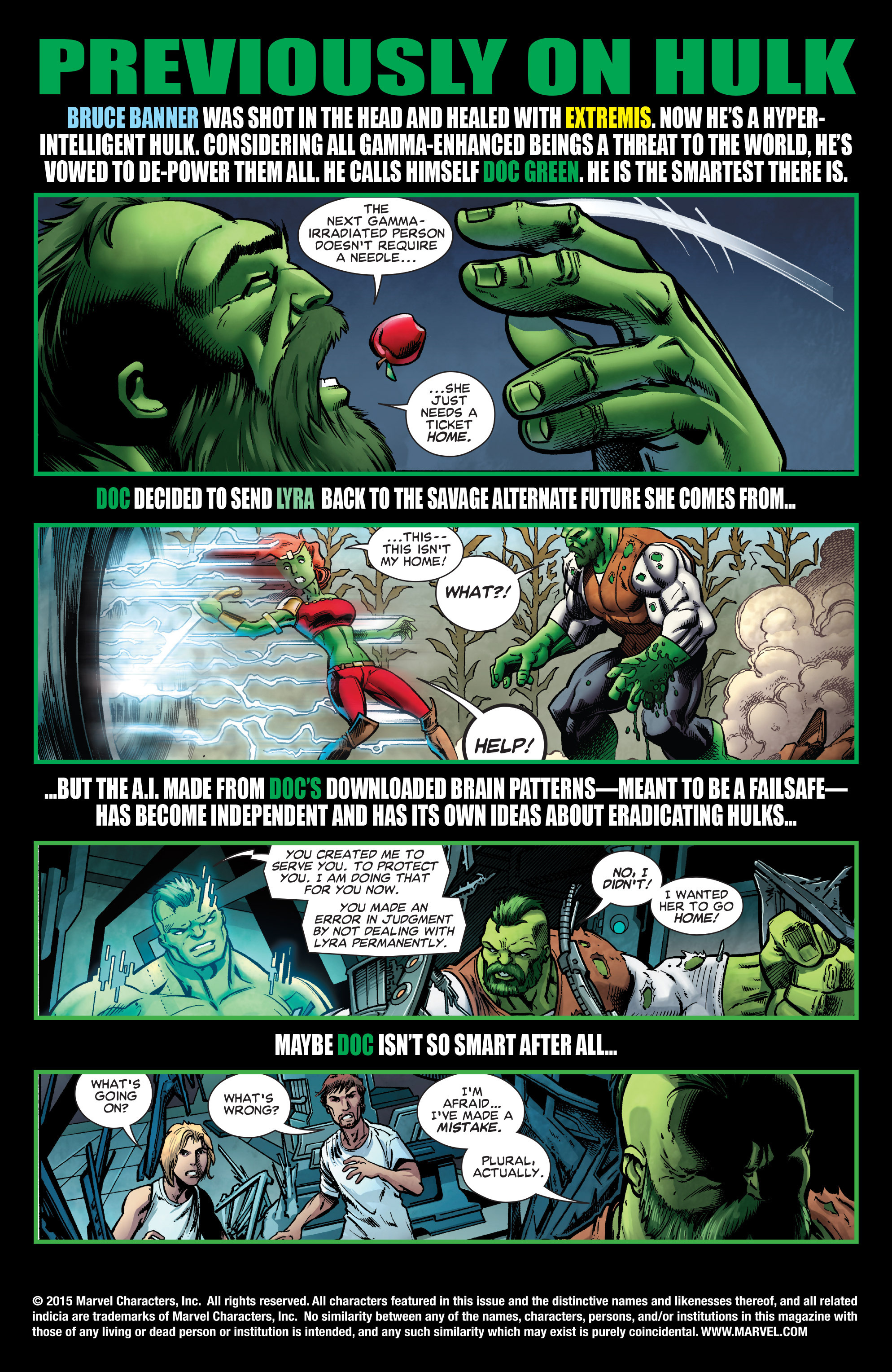 Read online Hulk (2014) comic -  Issue #12 - 5