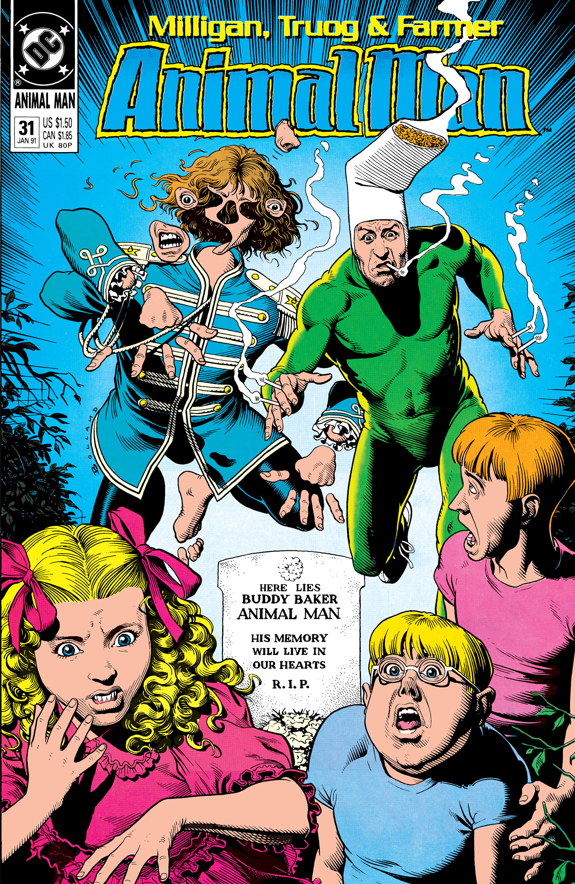 Read online Animal Man (1988) comic -  Issue #31 - 1