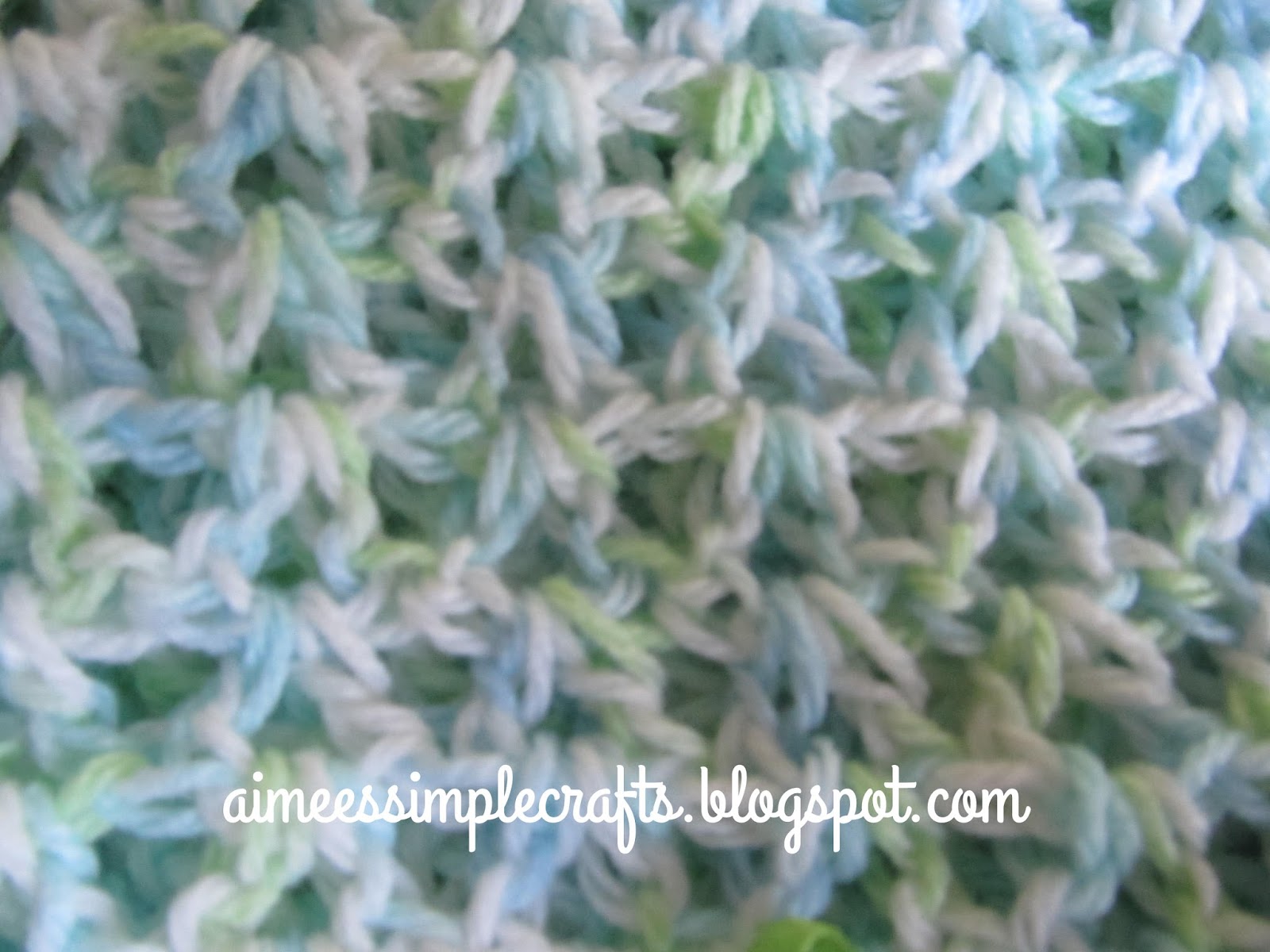 TBT VStitch Crochet Baby Blanket
