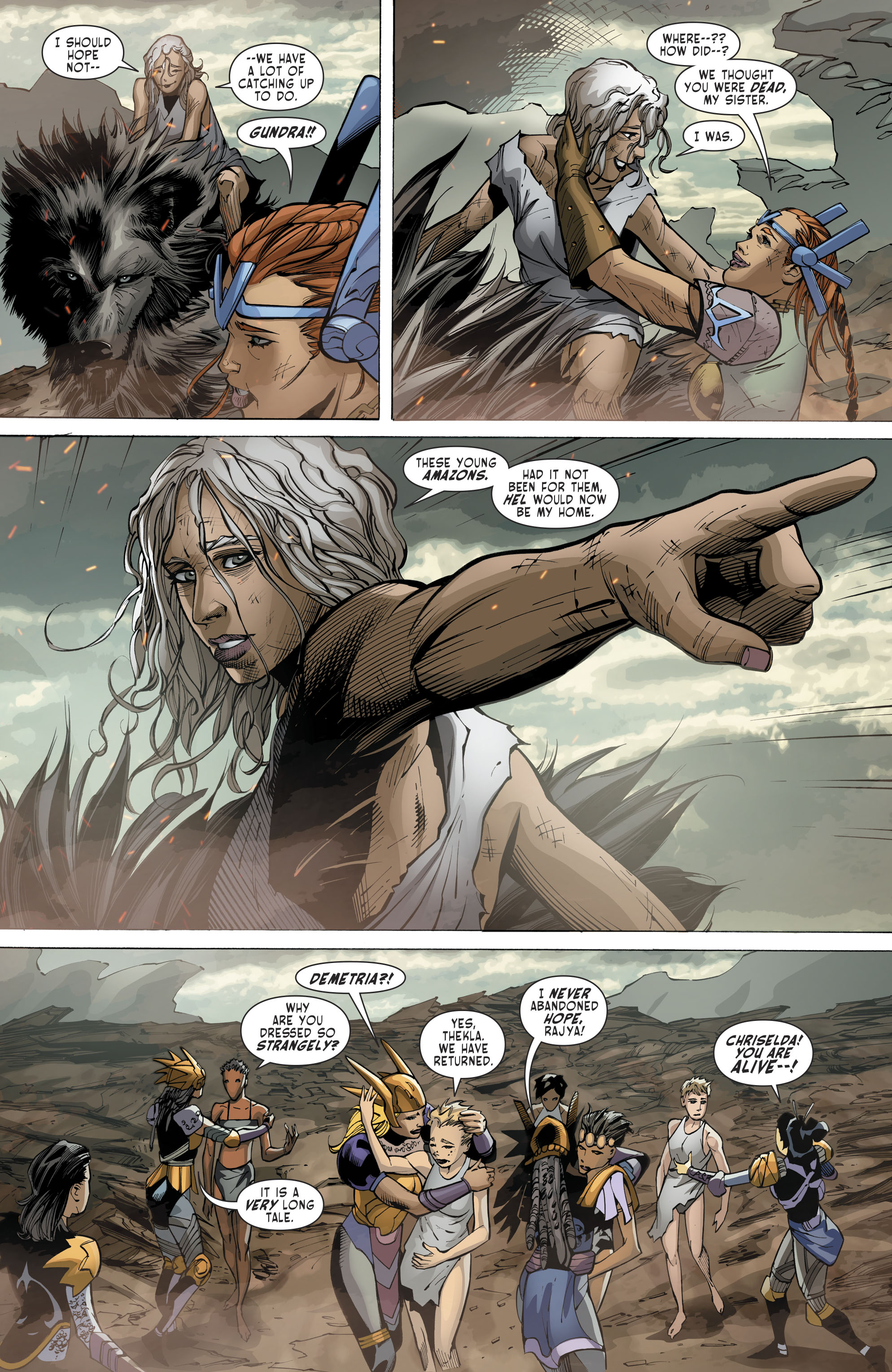 Read online The Odyssey of the Amazons comic -  Issue #6 - 5