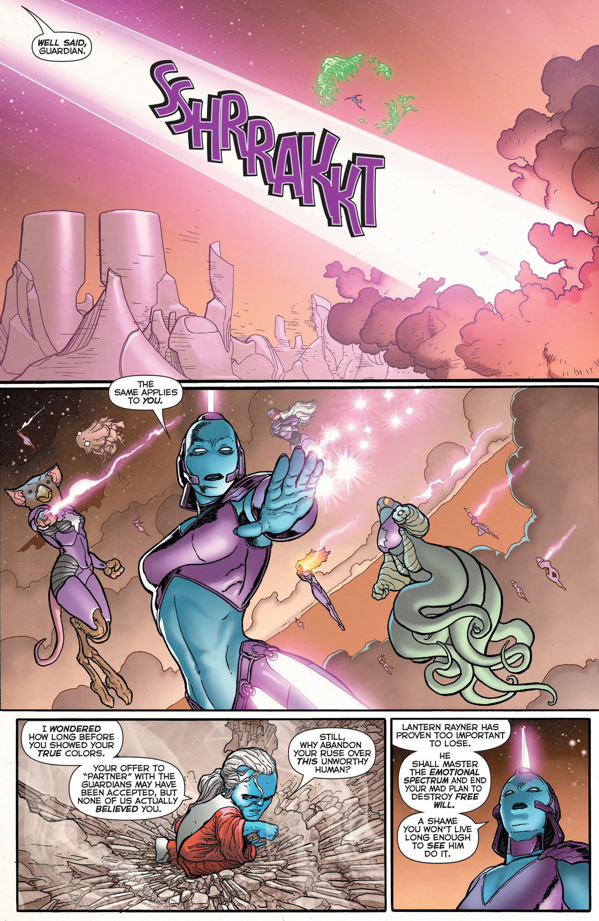 Read online Green Lantern: New Guardians comic -  Issue #16 - 11