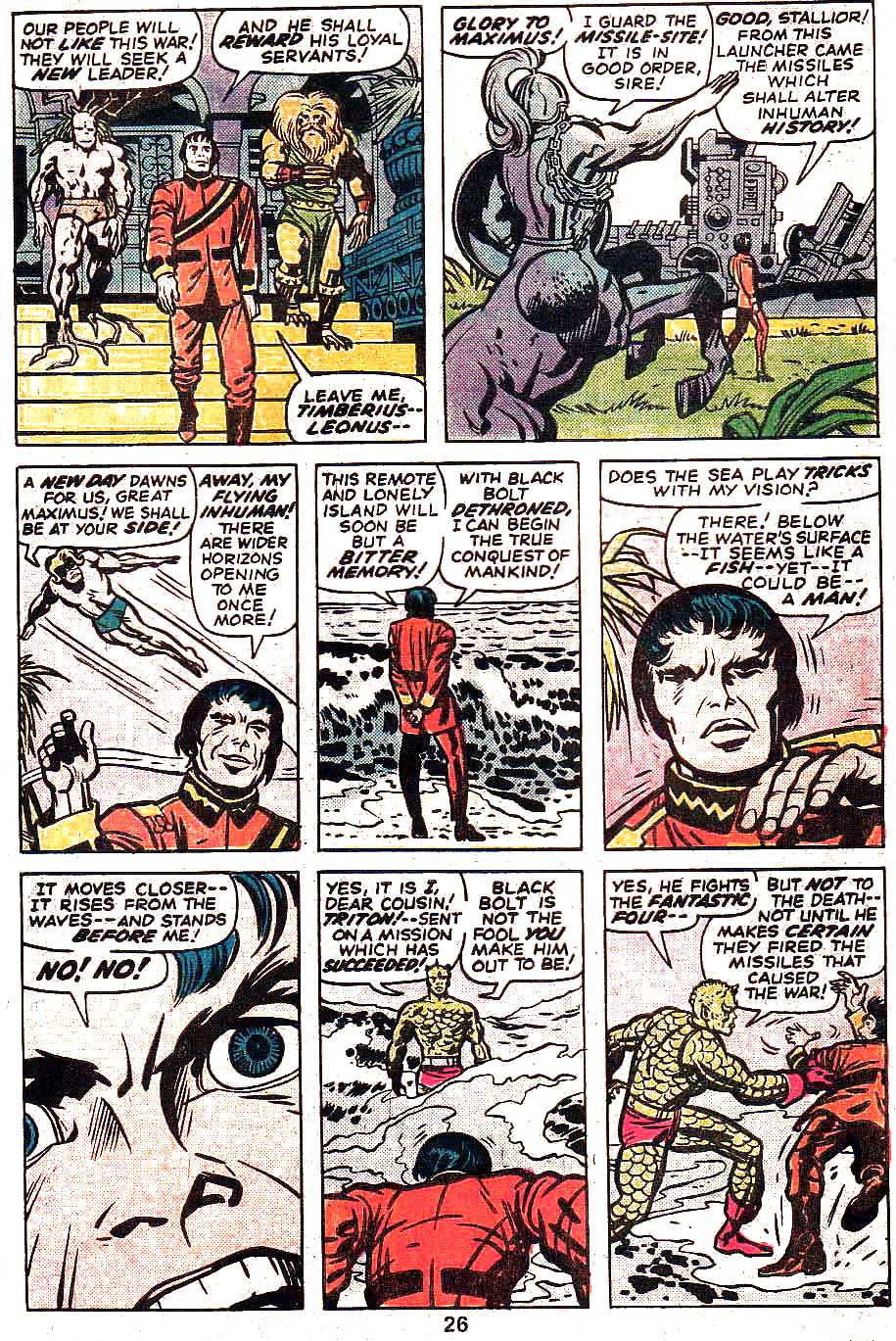 Read online Inhumans (1975) comic -  Issue #9 - 16