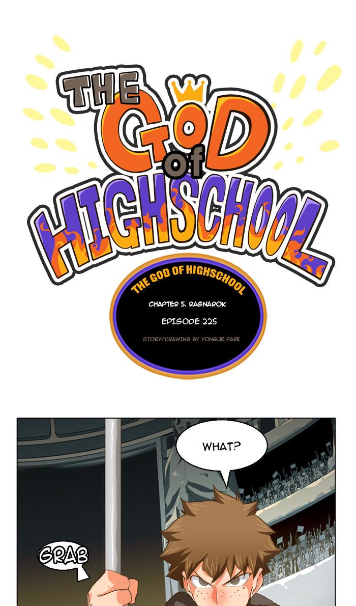 The God of High School Chapter 225 - ManhwaFull.net