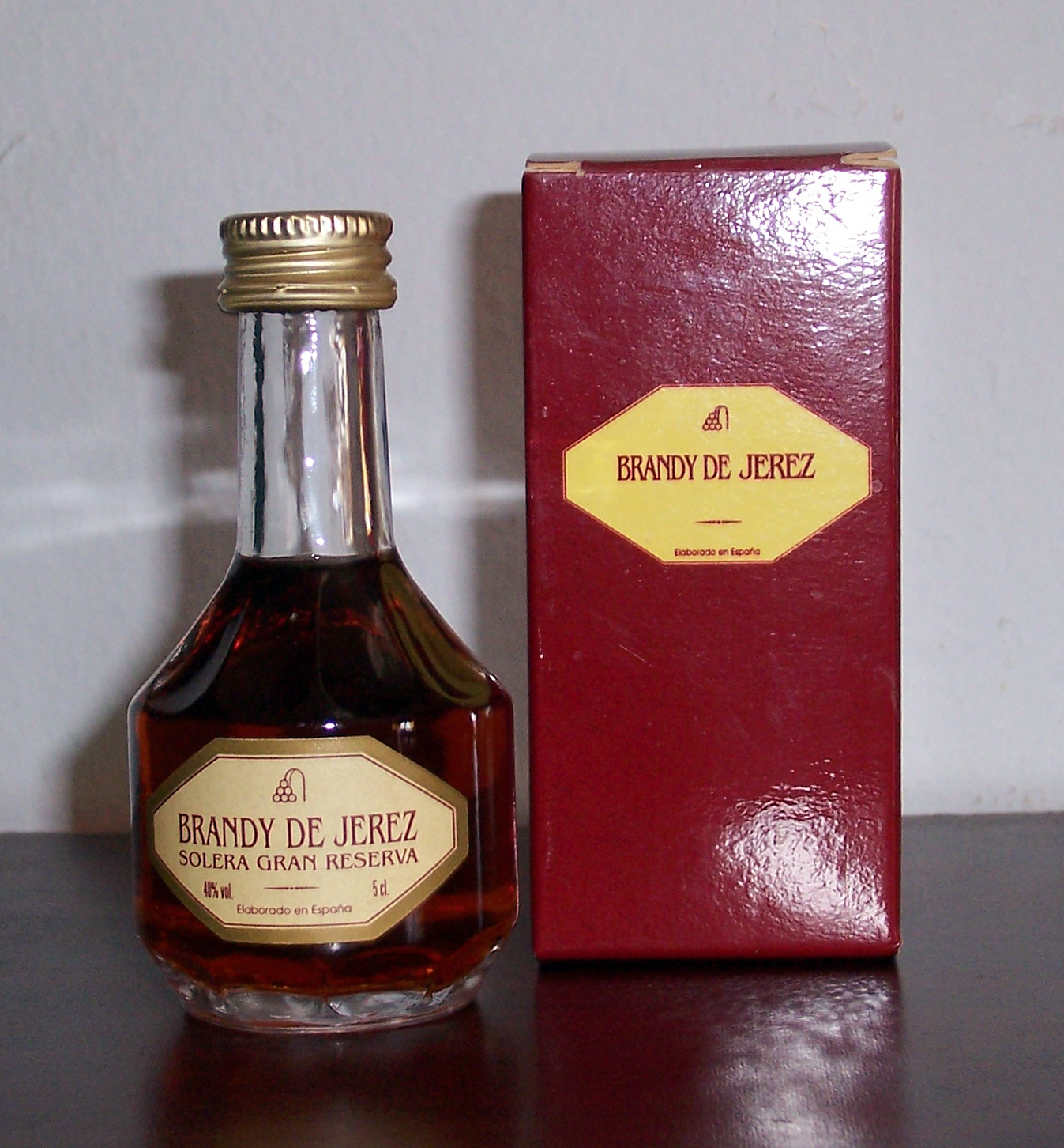 Botellitas (La Mini Bodega de Salva) Brandy